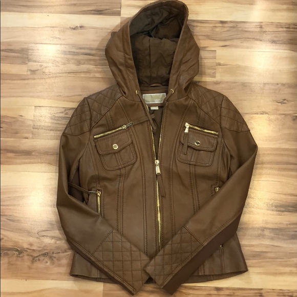 Leather Michael Kors Jacket - Picture 2 of 8